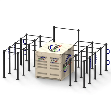 Container Gym 10FT - Rack Extra-Large | CG40