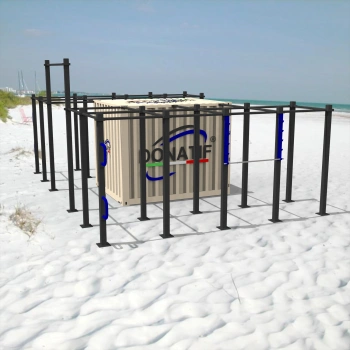 Container Gym 10FT - Estantería Extra Grande | CG40 - Vista Total 2