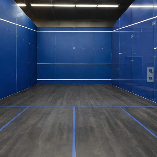 Einzelner Squash Court - PLB10 | Professional - Hallenplatzansicht