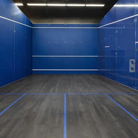 Einzelner Squash Court - PLB10 | Professional - Hallenplatzansicht
