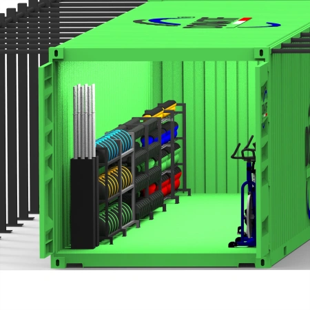 Container Gym 40FT - Struttura con Rack Incluso | CG45