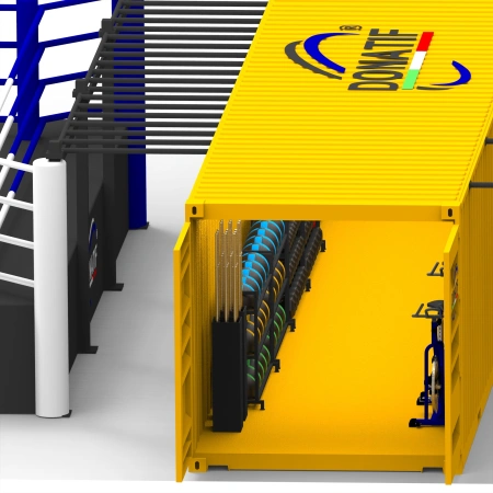 Container Gym 40FT - Boxing Equipment Included | CG50 - Front View