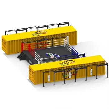 Contenedor Gimnasio 40FT - Equipo de Boxeo Incluido | CG50 - Vista Completa