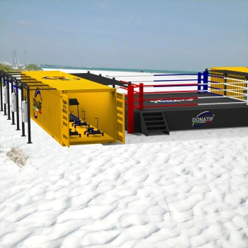 Container Gym 40FT - Boxing Equipment Included | CG50 - Full view 2