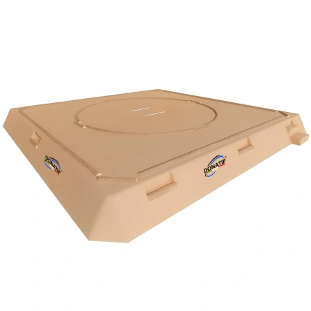 Sumo Ring - 50 cm Raised Platform | Professional Dohyō - Full View