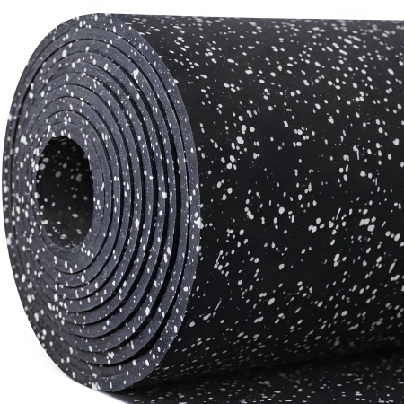 Rollo de caucho para gimnasios - 1x10 m y 1 mm de grosor | RG1 - Vista completa