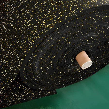 Rubberized Gym Roll - 1x10 mt and Thickness 2 mm | RG2 - View Roll