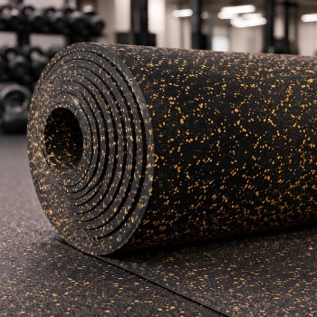 Rubberized Gym Roll - 1x10 mt and 2 mm thick | RG2 - Total View 2