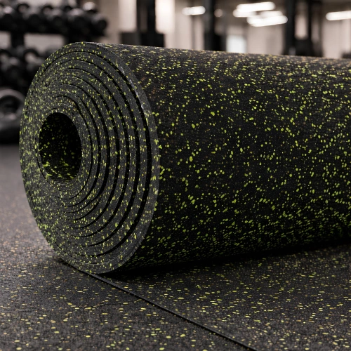 Rubberized Gym Roll - 1x10 mt and 3 mm thick | RG3 - View in the Room