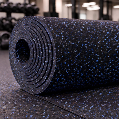 Rubberized Gym Roll - 1x10 mt and 4 mm thick | RG4 - View in the Room