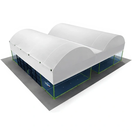 Campo da Padel Doppio Coperto - CP75 | Professionale