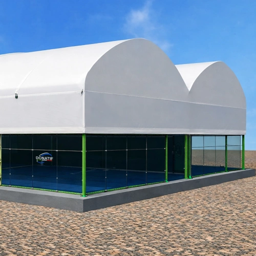 Indoor Double Padel Court - CP75 | Professional - Nahaufnahme