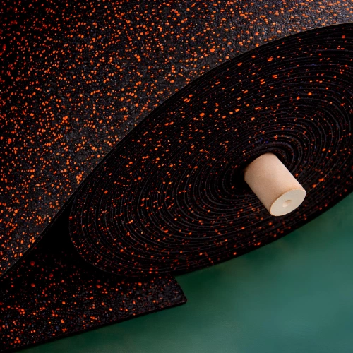 Rubberized Gym Roll - 1x10 mt and 6 mm Thickness | RG6 - Full View