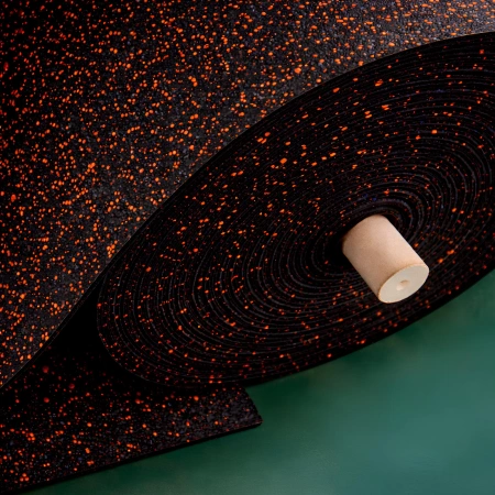 Rubberized Gym Roll - 1x10 mt and 6 mm Thickness | RG6 - Full View