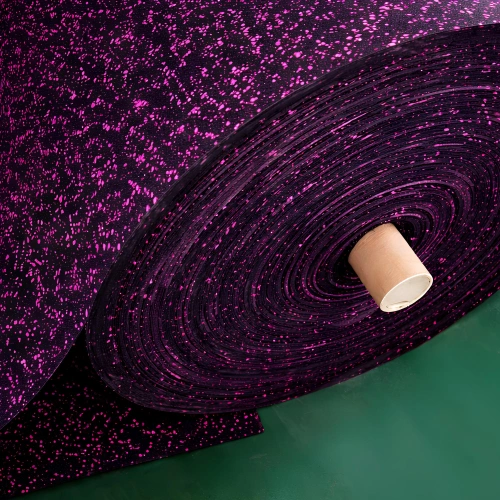 Rubberized Gym Roll - 1x10 mt and Thickness 7 mm | RG7 - View Roll