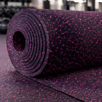 Rubberized Gym Roll - 1x10 mt and Thickness 7 mm | RG7 - Total View 2