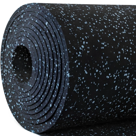 Rubberized Gym Roll - 1x10 mt and 9 mm Thickness | RG9 - Total View
