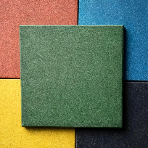 Sol caoutchouté pour extérieur - PGO40 | 100X100X2,5 cm - Vue d'ensemble