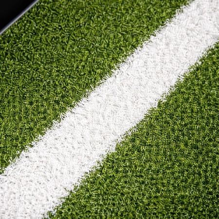 Synthetic Grass with Numbered Lanes - ESL10 | Professional - Close-Up View