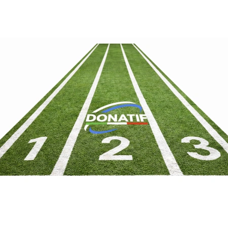 Synthetic Grass with Numbered Lanes - ESL10 | Professional - Visual Numbers