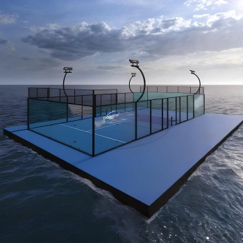 Pista de Pádel Flotante - CP95 | Profesional - Vista completa 2