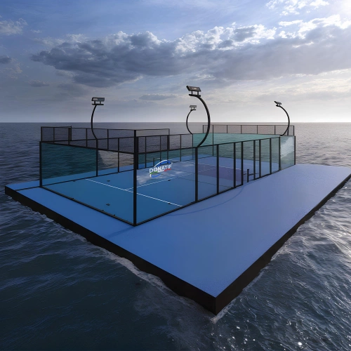 Pista de Pádel Flotante - CP95 | Profesional - Vista Superior