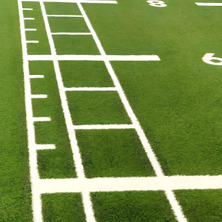 Synthetic Grass Integrated Pathway - ESL15 | 6x1 Meter Roll - Visual Numbers