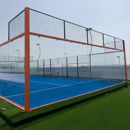Campo da Padel Basic Pro - CP20 | Professionale - Visuale Reale Laterale Campo Su Misura