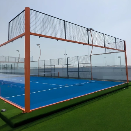 Campo da Padel Basic Pro - CP20 | Professionale - Visuale Reale Laterale Campo Su Misura