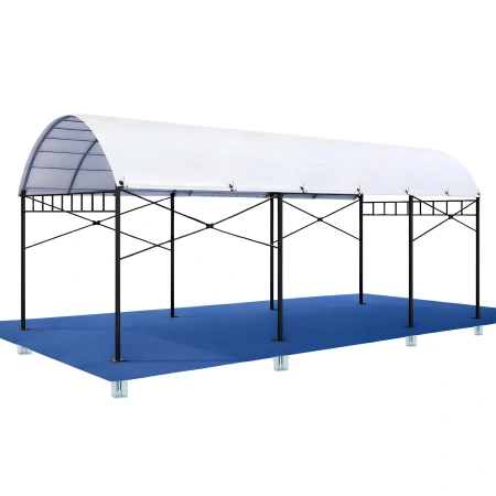 Copertura Sportiva per Campi Padel - CP45 | Professionale - Visuale Lato Opposto