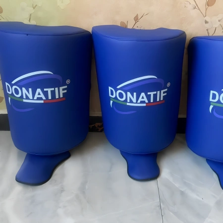 Calf Kick Pads da Combattimento | Professionali - Visuale nella Stanza