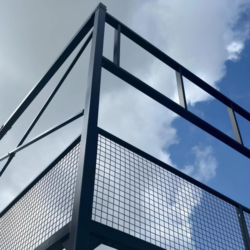 Indoor Padel Court - CP25 | Professional - Nahaufnahme der Struktur