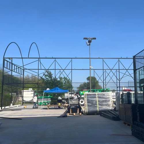 Indoor Padel Court - CP25 | Professional - View Mounting Structure