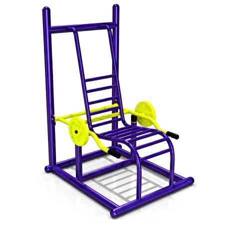 Stazione Sollevamento Pesi Outdoor - COA700 | Professionale - Visuale Laterale