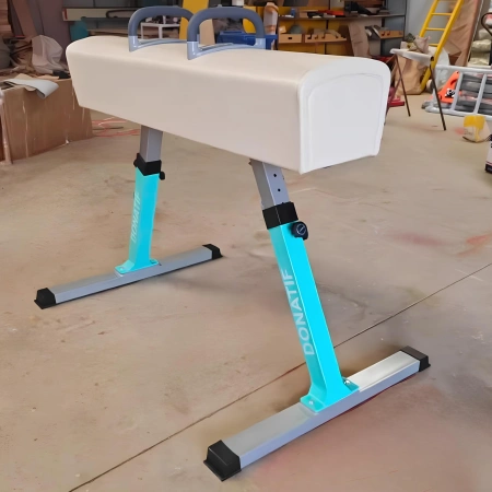 Verstellbare Reithaube mit Griffen - GA25 | FIG Approved - Echte Produktansicht