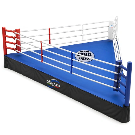 Triangular Raised Ring | Bareknuckle Boxing - Vista frontal