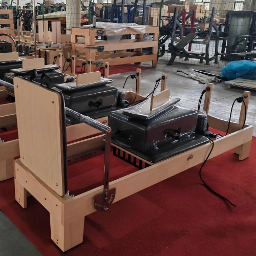 Maplewood Pilates Reformer - PM8 | Professional - Rear View Warehouse Product