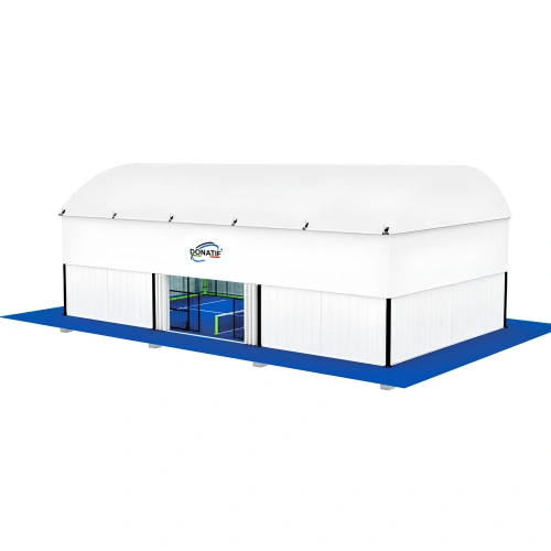 Copertura Padel per Tutte le Stagioni - CP50 | Professionale - Visuale Completa