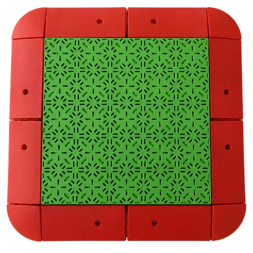 Profilo Perimetrale per Piastre ad Incastro | Tennis - Visuale Completa