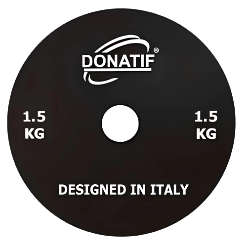 Micro-disque de 1,5 kg - Trou de 28 mm | Acier calibré | Small Plate - Salle de sport - Vue d'ensemble