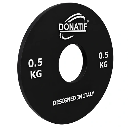 Disco Microcarico da 500 gr - Foro 50 mm | Small Plate - Palestra - Visuale Laterale