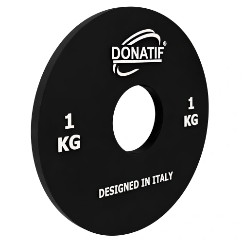 1 kg Microweight - 50 mm Hole | Small Plate - Gym - Side View