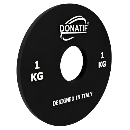 1 kg Microweight - 50 mm Hole | Small Plate - Gym - Side View