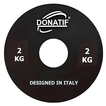 2 Kg Mikrolast - 50 mm Bohrung | Kalibrierter Stahl