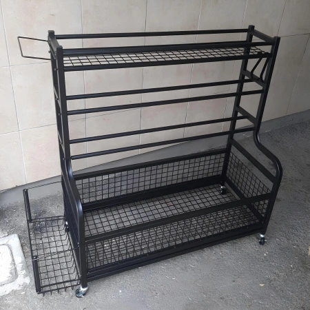 4-Shelf Multifunctional Rack - RPS5 | Gym - Usage