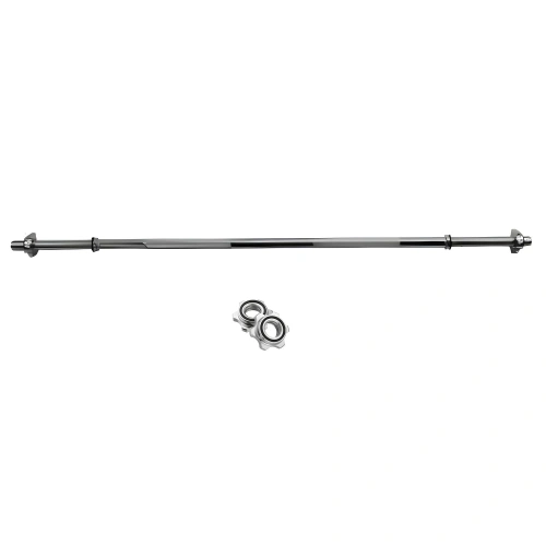 120 cm Gym Barbell - 25 mm | Screw Lock - Plate Collars