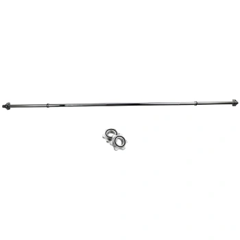 Gymnase d’haltères longs 180 cm - 25 mm | Fermeture à vis