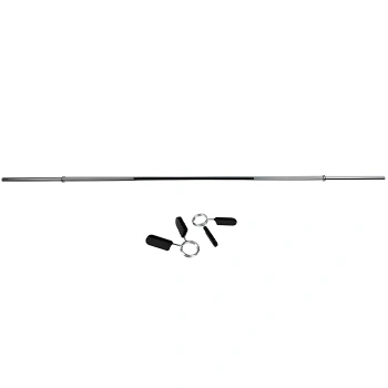 Gym Langhantel 220 cm - 25 mm | Federverschluss