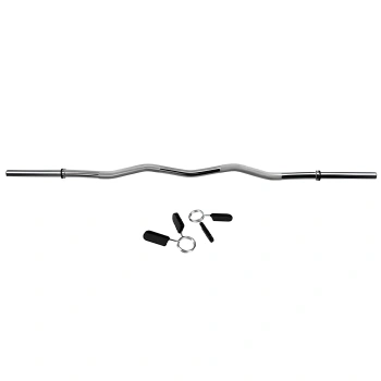 Ez Curved Barbell 120 cm - 25 mm - Curl Bar | Springs