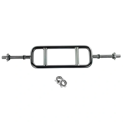 Bilanciere Tricipiti 86 cm - 25 mm | Chiusura a Vite - Ferma Dischi